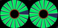 Default low density disk format for 9122C, 77 tracks, 16 sectors, 256 bytes/sectors. ~630KiB capacity. Note track 79 is also formatted with two unformatted tracks before it.